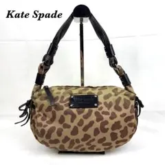 Kate Spade ショルダーバッグ レオパード柄 肩掛け ワンハンドル