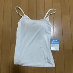 FIBERDRY カップ付きキャミソール Lサイズ ホワイト