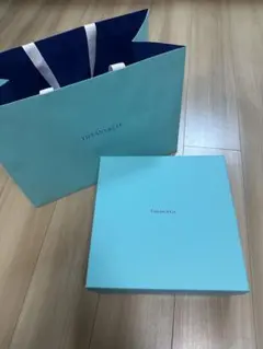 Tiffany & Co. ギフトボックス 水色 グラス入れ空箱