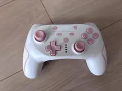 Nintendo Switch用 ワイヤレスコントローラー ホワイト×ピンク