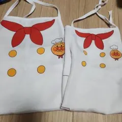 アンパンマン エプロン 2枚セット 親子　非売品　アンパンマンミュージアム