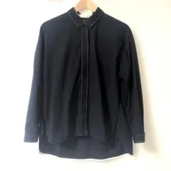 HIROKO KOSHINO TRUNK レディース　シャツ　ブラウス　ネイビー