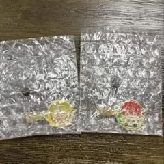 カラフルピーチ　ヘアクリップ　たっつん　じゃぱぱ