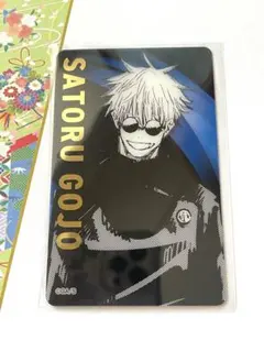 五条悟 呪術廻戦展 箔押しクリアカード トレカ