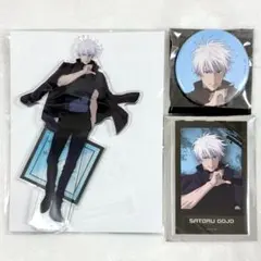 アニメーション 呪術廻戦展 アクリルスタンド 缶バッジ カード 渋谷事変 五条