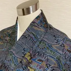 KA2097 大島紬 身丈151cm 着物 正絹