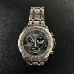 CITIZEN クロノグラフ 時計 グレー