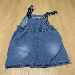 デニム ジャンバースカート サイズ150〈A〉