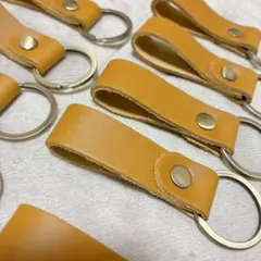 レザーキーホルダー　９個セット