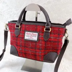 美品✨Samantha Thavasa ハリスツイード 2WAY ショルダー