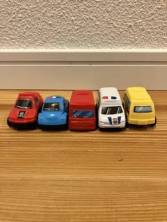 プルバックカー　おもちゃ　5台セット