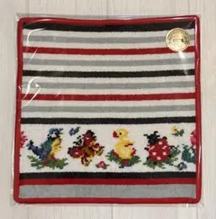 新品・未使用☆フェイラー　JAL ハイジ　ボーダー　ハンカチ