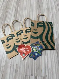 スターバックス ギフトバッグ 4枚セット