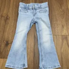 H&M フレアデニムパンツ