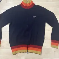 ディーゼル　ネイビージップセーター