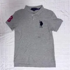 U.S. POLO ASSN. 半袖ポロシャツ グレーのサムネイル