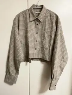DADDY CHECK ZIP UP SHIRT エルチェレ ELCHELE / DADDY CHECK ZIP UP SHIRT - メルカリ