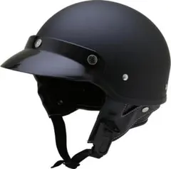 新品同様！NEORIDERS/GT2/ハーフヘルメット/XL/マットブラックのサムネイル