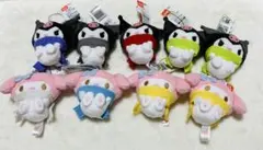 サンリオ マイメロディ・クロミ 大きなマフラーマスコット　9点セット