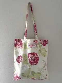 Cath Kidson キャスキッドソン　トートバッグ　希少　UK製　バラ柄