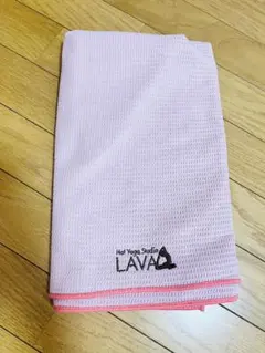 LAVA ヨガラグ ヨガタオル ピンク