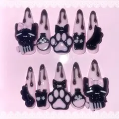 【地雷 量産型 ネイルチップ】♡現品♡
