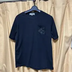 Kaepa メンズ　細身半袖Tシャツ　￼ LLサイズ　黒￼