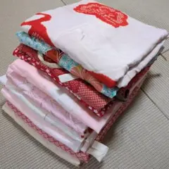 5753 長襦袢まとめ売り10着！リメイク•お稽古用など☆のサムネイル