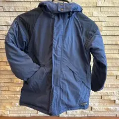 BREEZE アウター ダウン コート ジャケット ネイビー