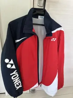 YONEX ウォームアップジャケット 赤 青 白