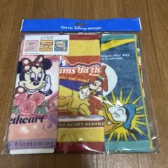 東京ディズニーリゾート キャラクターミニタオル 3枚セット