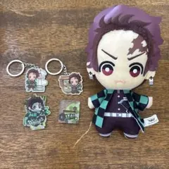 鬼滅の刃 竈門炭治郎 ともぬい　ぬいぐるみ キーホルダー アクスタ