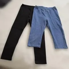 ユニクロ　レギンス　2本セット