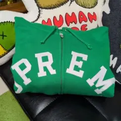 Supreme x Champion Zip Up パーカー L グリーン
