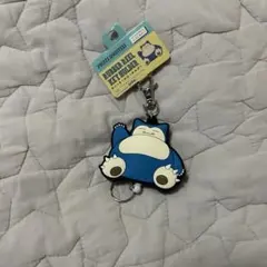 ポケットモンスター カビゴン ラバーリールキーホルダー キーホルダー