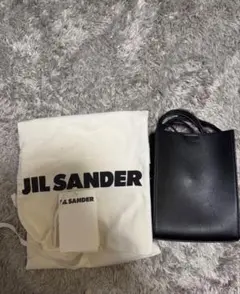 早い者勝ち！値下げ中JIL SANDER ブラック ショルダーバッグ 保存袋付きのサムネイル