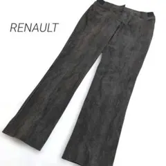 ✨️RENAULT✨️　ルノー　カーキ　ストレッチ　カジュアルパンツ　伸縮性