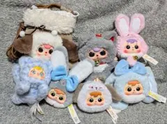 SAMUEL サミュエル　ぬいぐるみ マスコット 7点セット　レア目　ポーチ