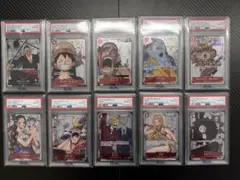 PSA10&9 ワンピース 25周年 プレミアムカードコレクション 麦わらの
