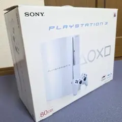 233【美品】SONY PS3 80GB CECHL00 CW セラミ　ホワイト