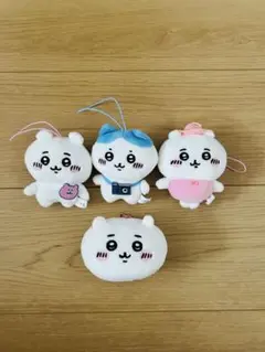 ちいかわ　ハチワレ　ぬいぐるみ　ストラップ