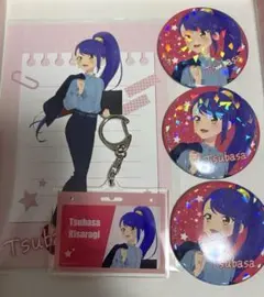 アイカツスターズ！如月ツバサ　オフィスガール　缶バッジ　アクキー