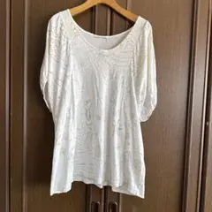 希少✨　ツモリチサト　マーメイドと海柄　半袖Ｔシャツのサムネイル