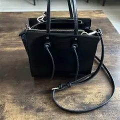 ZARA ハンドバッグ ショルダーバッグ 2way ブラックのサムネイル