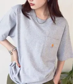 《43%OFF》carhartt/カーハートワンポイントロゴ 半袖無印Tシャツ