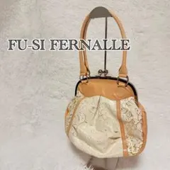 FU-SI FERNALLE☆ フーシフェルナーレ 花柄レザーお財布ポシェット