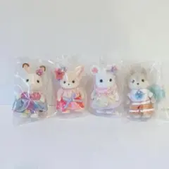 新品未開封　どきどきフレンズ ゆめいろマリン 4点　シルバニアファミリー