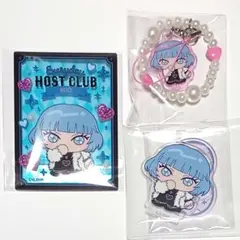 えぶりでいホスト ぷいまる ミオ アクスタ ビーズストラップ カード