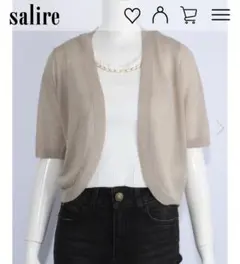 salire ショート透けボレロのサムネイル