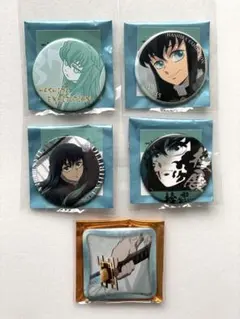 鬼滅の刃　柱展　エモーショナル缶バッジ　マニアック缶バッジ　時透無一郎
